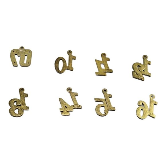 2012 Graduation Tassel Pendant Golden Charm 2012 Jostens Grad, Celebration, Goal - Picture 4 of 16